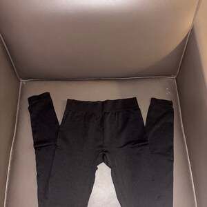 Women SWS Essentials Black High-Waist Seamless Leggings